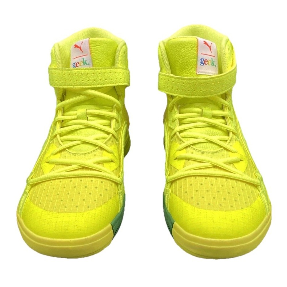 PUMA Sky Modern‎ Geek x Fashion Geek Yellow 2020 RJ Barrett Promo Knicks Custom